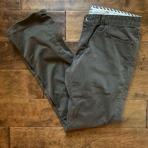 Men’s Vans Brown Chino Slim Leg Pants Size 32